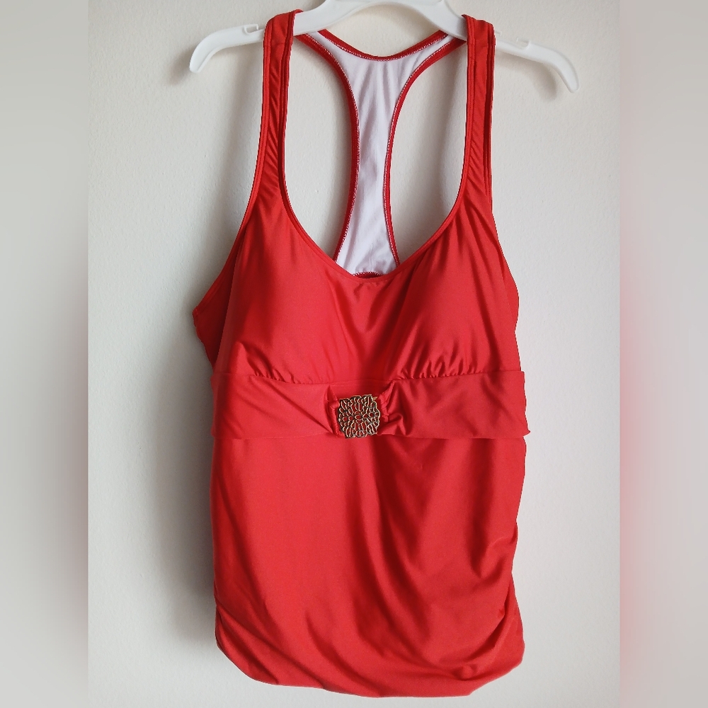 ANTONIO MELANI swim top Red Size Large